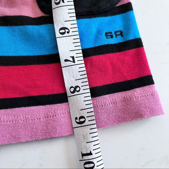 Sonia Rykiel striped skirt with pocket size 4 - Picture 7 of 8